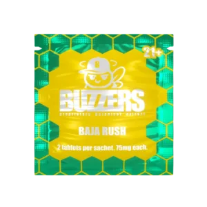 Buzzers Tabs 2ct 150mg Baja Rush