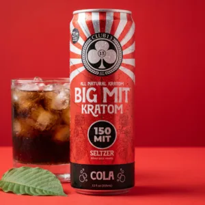 Club 13 BIG MIT Cola Kratom Seltzer 150 mg MIT 12 oz can